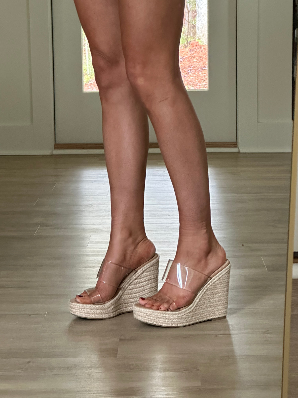 Summer Wedges- Clear