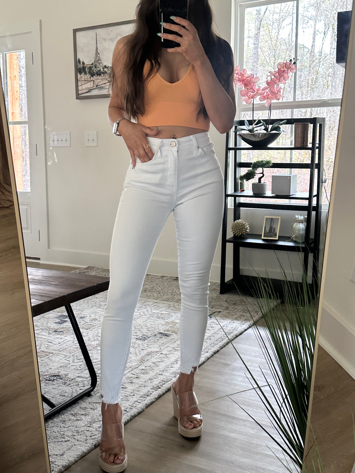 White Skinny Jeans